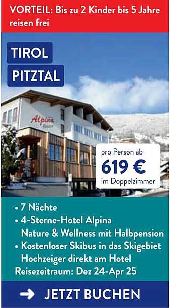 4-Sterne-Hotel Alpina