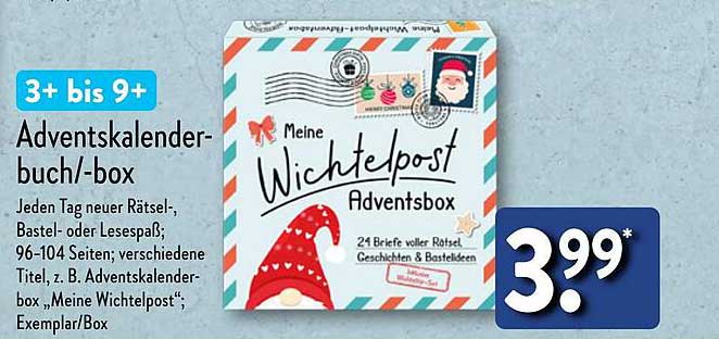 Adventskalenderbuch/-box