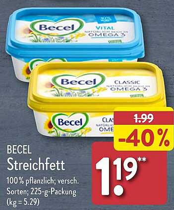 BECEL Streichfett