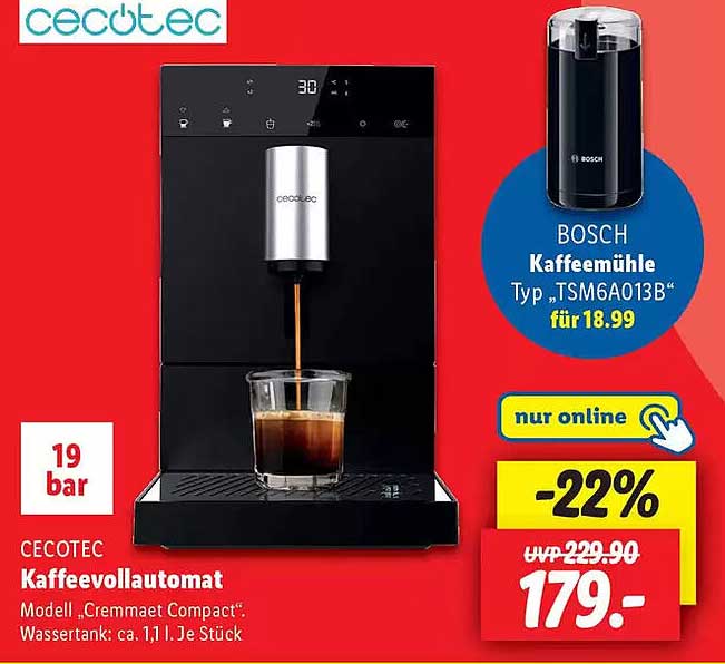 Cecotec Kaffeevollautomat