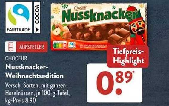 Choceur Nussknacker-Weihnachtsedition