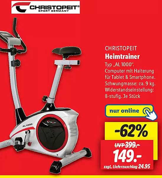 CHRISTOPEIT Heimtrainer