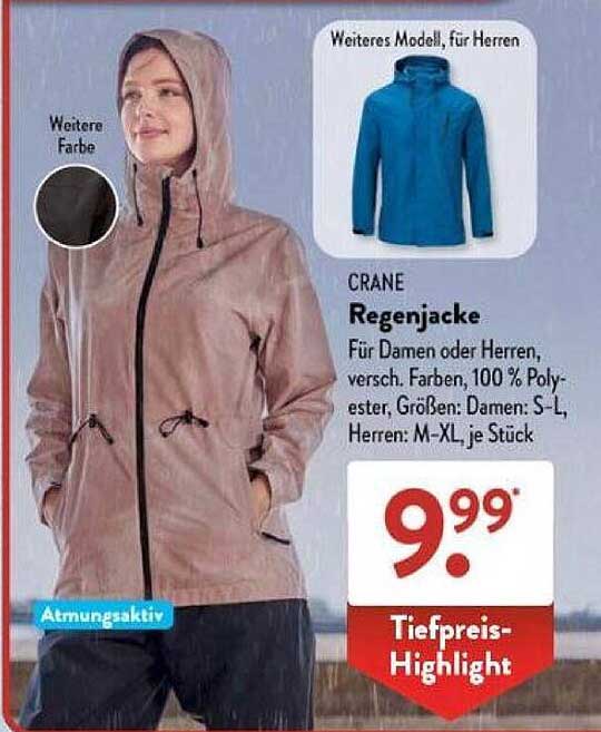 CRANE Regenjacke