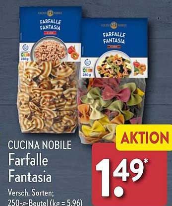 CUCINA NOBILE Farfalle Fantasia