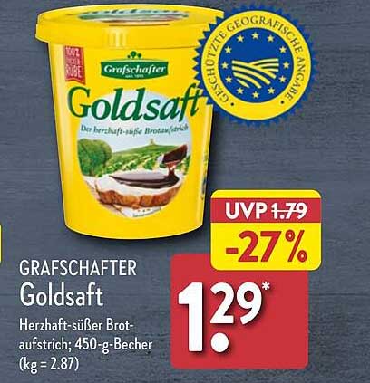 GRAFSCHAFTLER Goldsaft