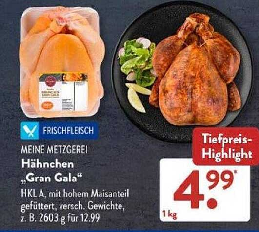 Hähnchen „Gran Gala“