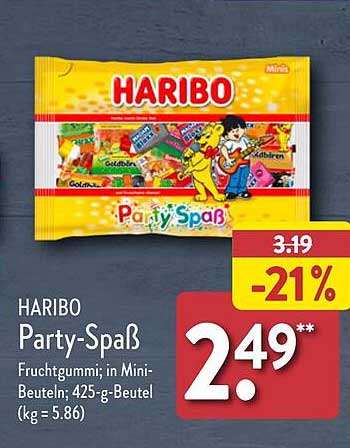 HARIBO Party-Spaß