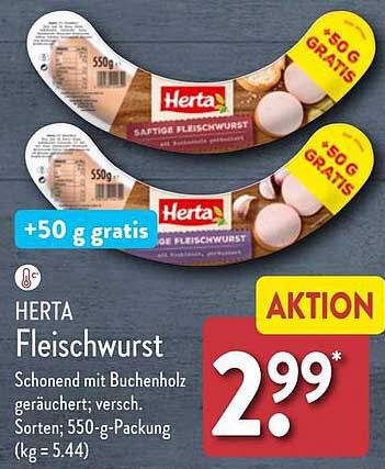 HERTA Fleischwurst