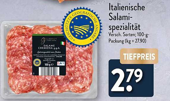 Italienische Salami-spezialität