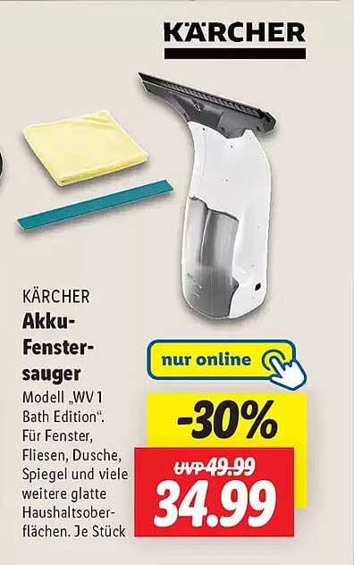 KÄRCHER Akkufenstersauger