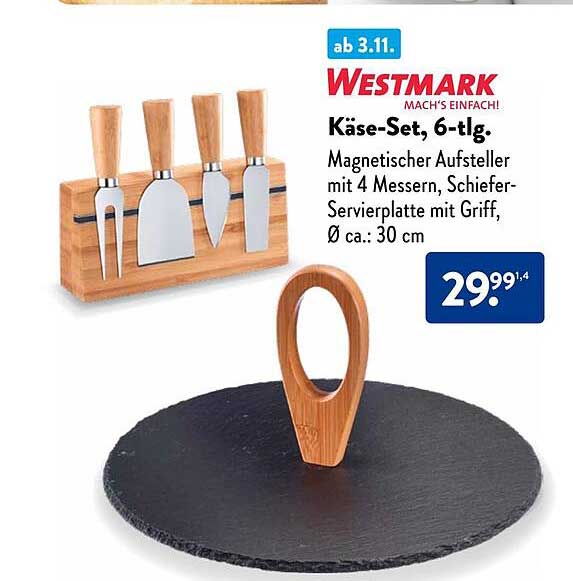 Käse-Set, 6-tlg.