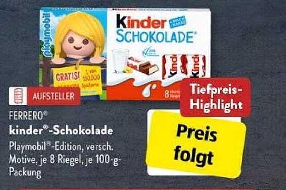 kinder-Schokolade