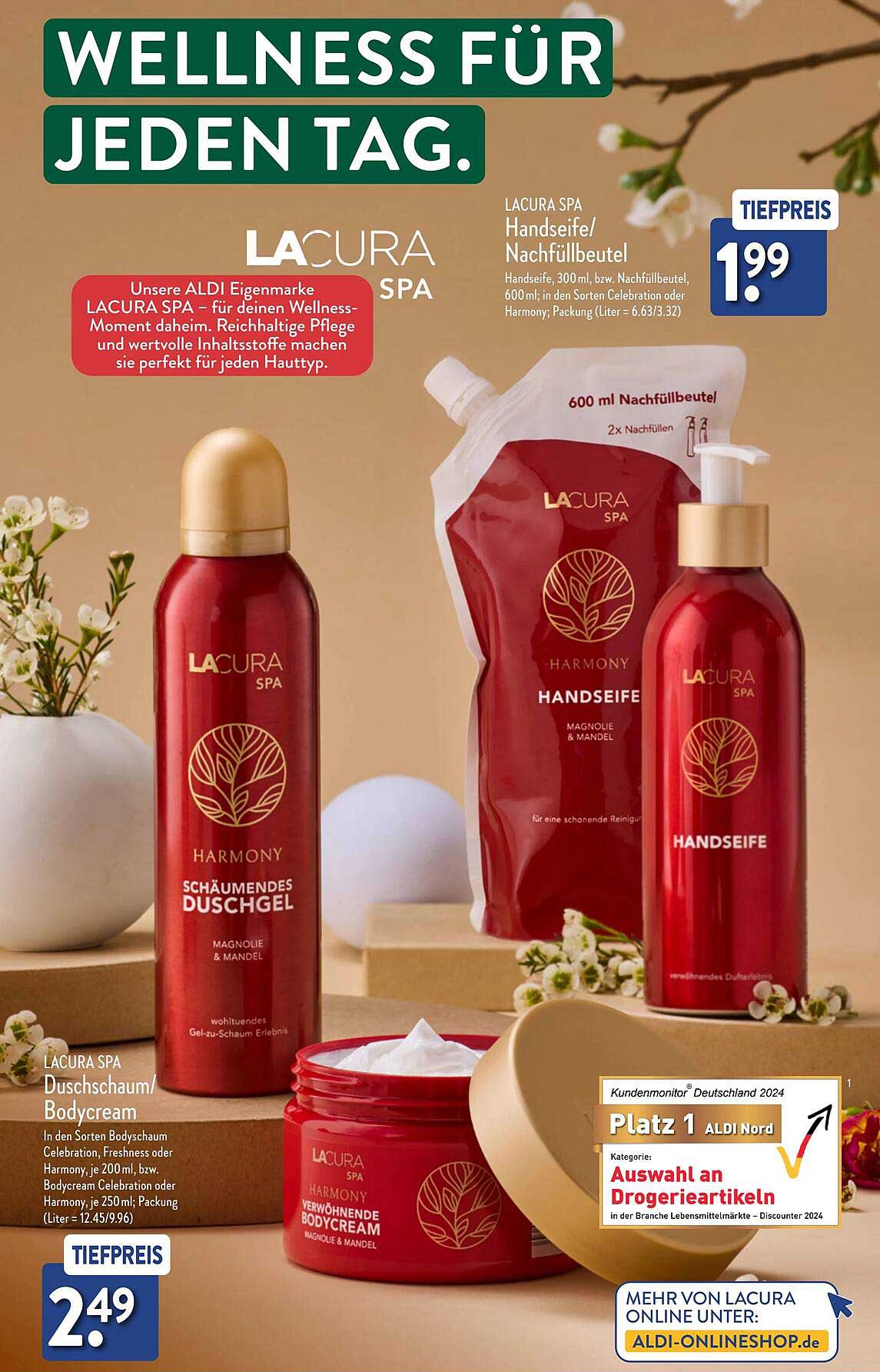 LACURA SPA Handseife/Nachfüllbeutel