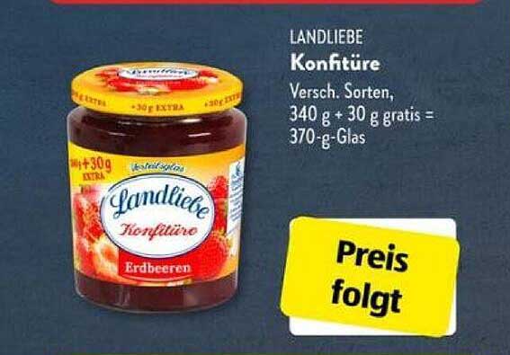 LANDLIEBE Konfitüre Erdbeeren