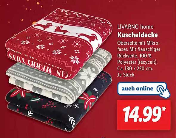 LIVARNO home Kuscheldecke