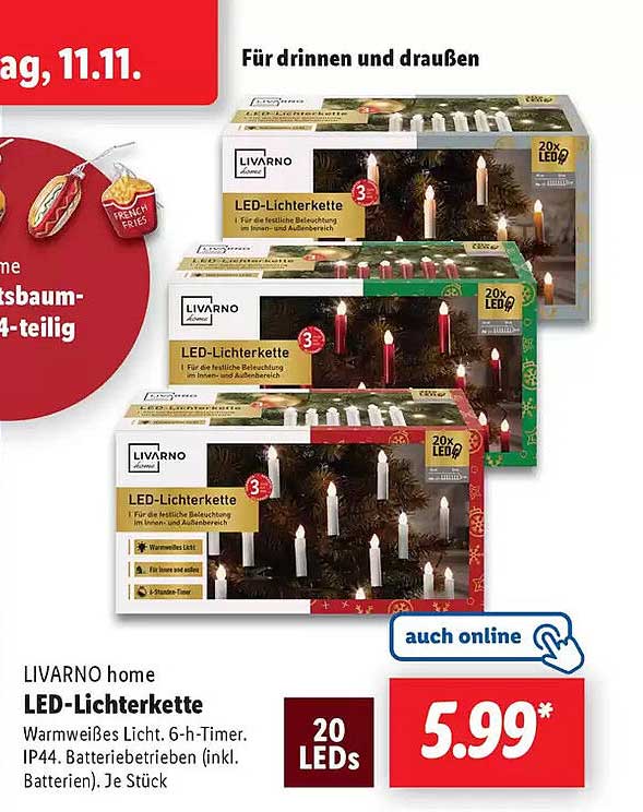 LIVARNO home LED-Lichterkette