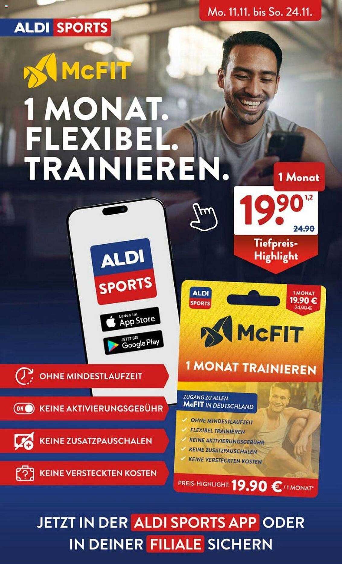 McFIT 1 MONAT TRAINIEREN