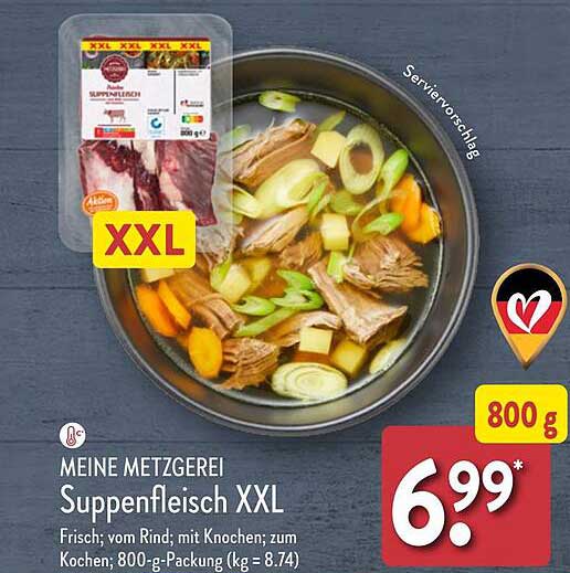 MEINE METZGEREI Suppenfleisch XXL