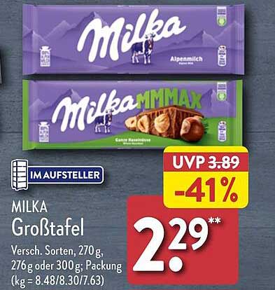 MILKA Großtafel