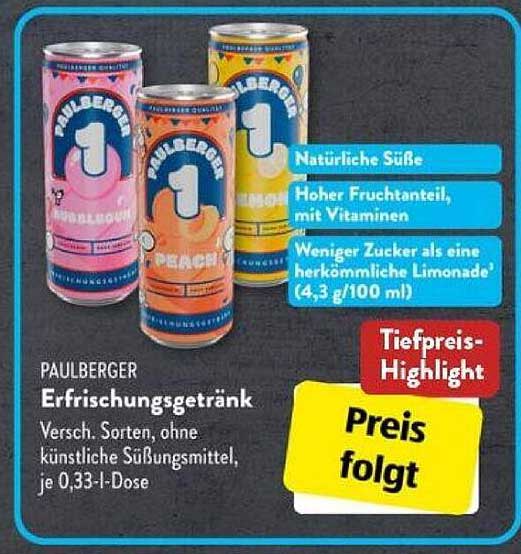 PAULBERGER Erfrischungsgetränk