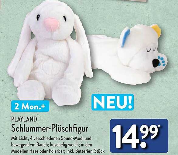 PLAYLAND Schlummer-Plüschfigur