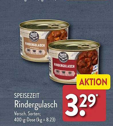 SPEISEZEIT Rindergulasch