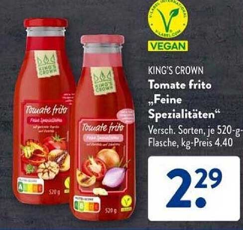 Tomate frito „Feine Spezialitäten“