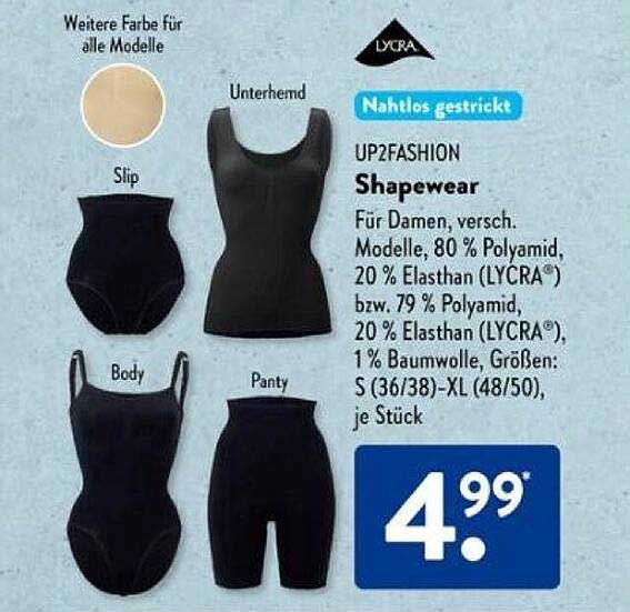 UP2FASHION Shapewear