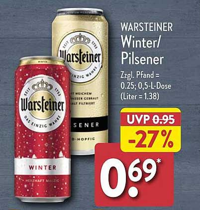 WARSTEINER Winter/Pilsener