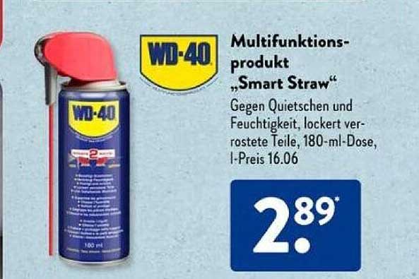 WD-40 Multifunktionsprodukt „Smart Straw“