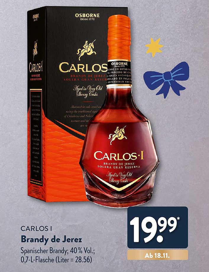 Carlos I Brandy de Jerez