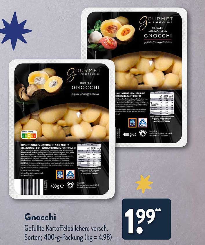 Gourmet Trüffel Gnocchi