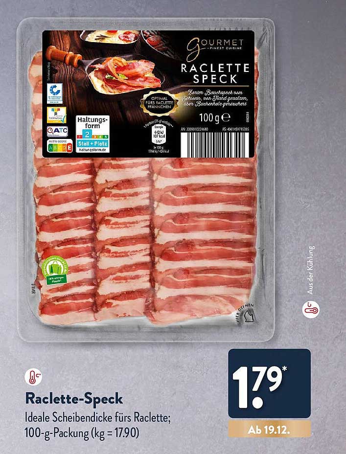 Raclette-Speck