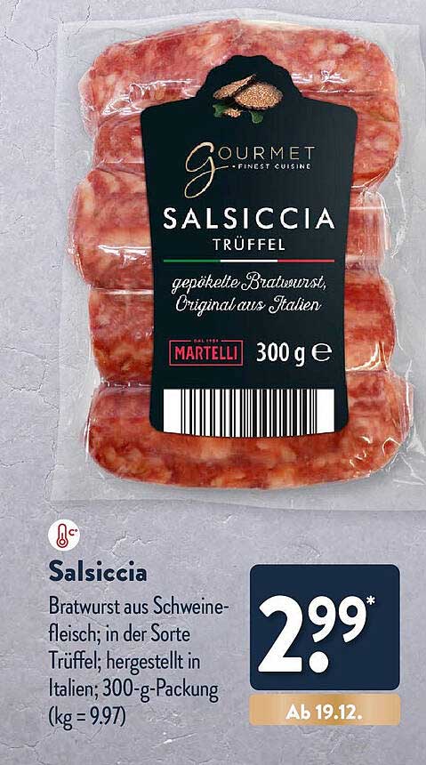 Salsiccia Trüffel